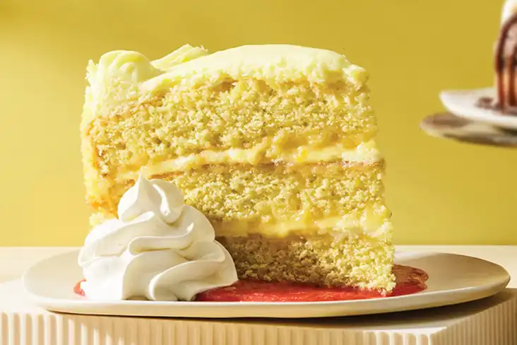 Lemon Cream Layer Cake