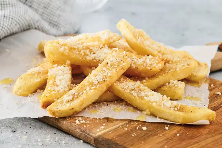 Bottomless Garlic Parmesan Steak Fries