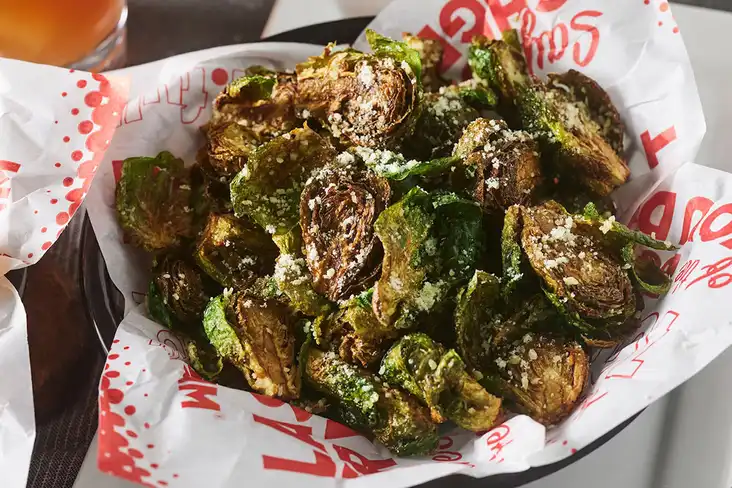 Crispy Parmesan Brussels Sprouts