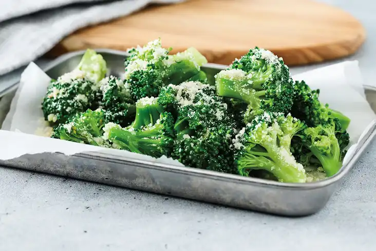 Garlic Parmesan Broccoli