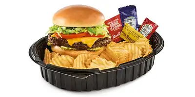 Gourmet Burger Boxed Meal