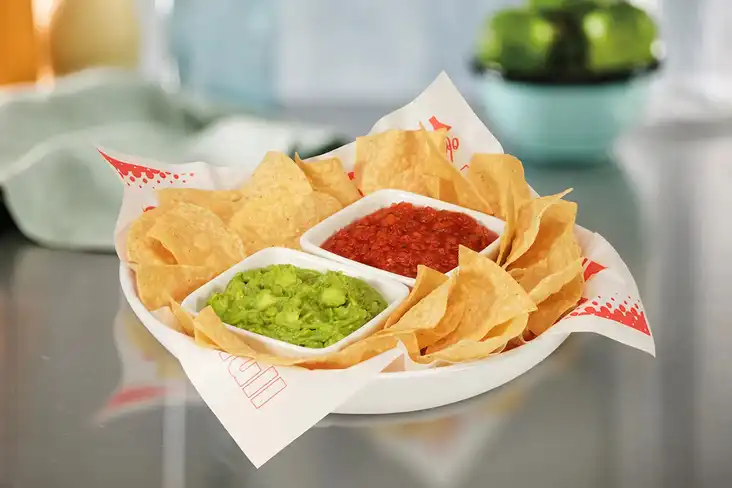 Guacamole, Salsa & Chips