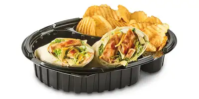 Whiskey River BBQ Chicken Wrap Boxed Meal